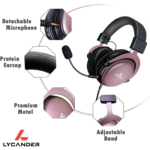 Lycander ‎ST-GH823 USB Gaming Headset with Detachable Microphone, Hybrid 3.5mm Audio Jack & USB input (1)